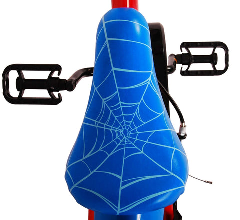 Ultimate Spider-Man Kinderfiets - Jongens - 16 inch - Blauw Rood - Twee handremmen