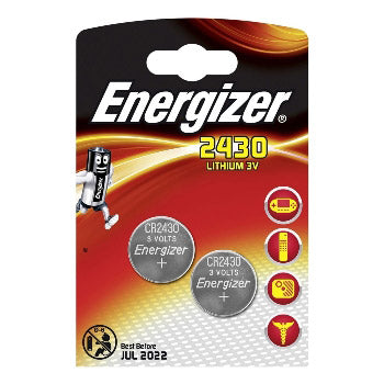 Energizer Lithium 3V CR2430 Blister 2 stuks