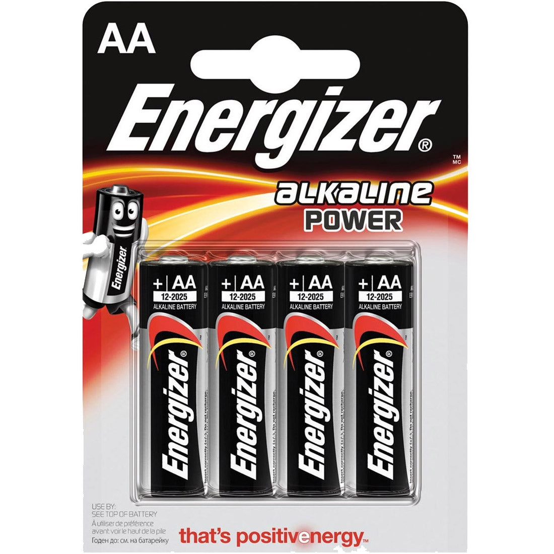 Energizer Power LR6 AA Blister 4 stuks