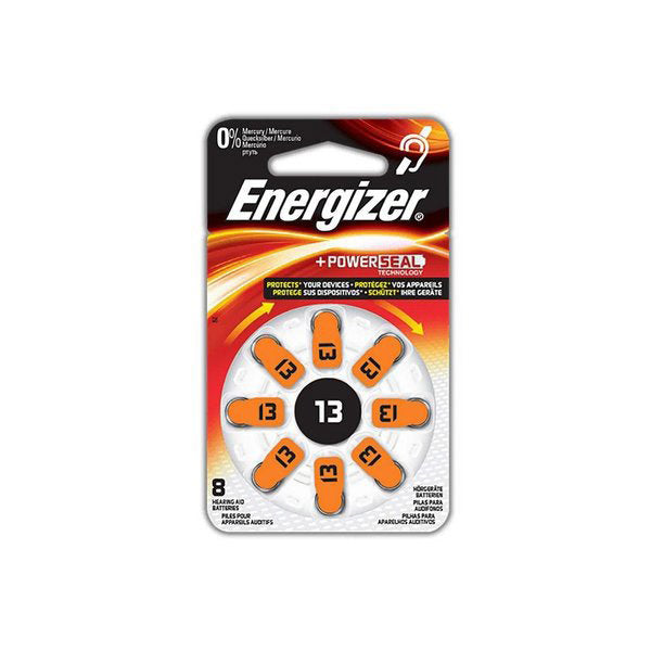 Energizer PR48 13 gehoortoest. batt. 1,45V blister 8 stuks