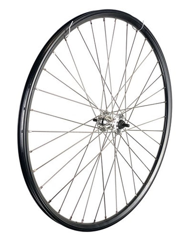 Voorwiel 28 inch 622 zwart rollerbrake spaak 13