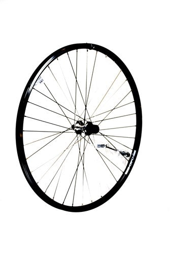 Achterwiel 28 inch 622 zwart 8 9 10v cassette rodi velgrem