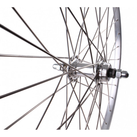 Roue arrière 26-13 8 590 roue libre Alesa alu alu argent