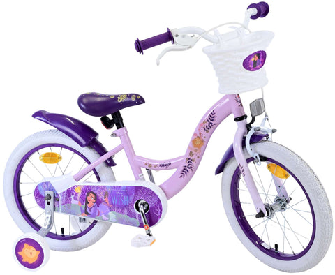 Disney wish 16 inch fiets lila 31652