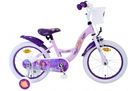 Disney wish 16 inch fiets lila 31652