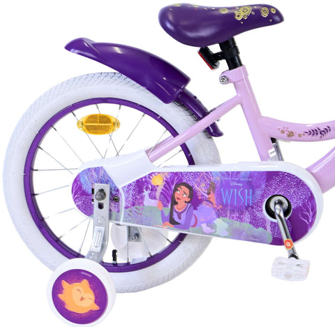 Disney wish 16 inch fiets lila 31652