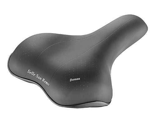 Selle de Vélo San Remo 3210 Donau Femme Noir