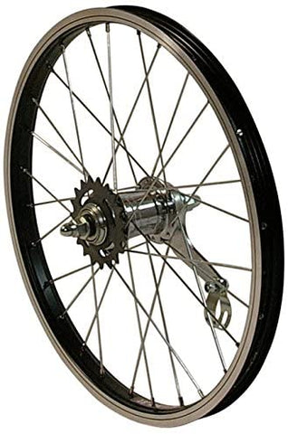 Hzb achterwiel 16 inch etrto 305 remnaaf alu zwart