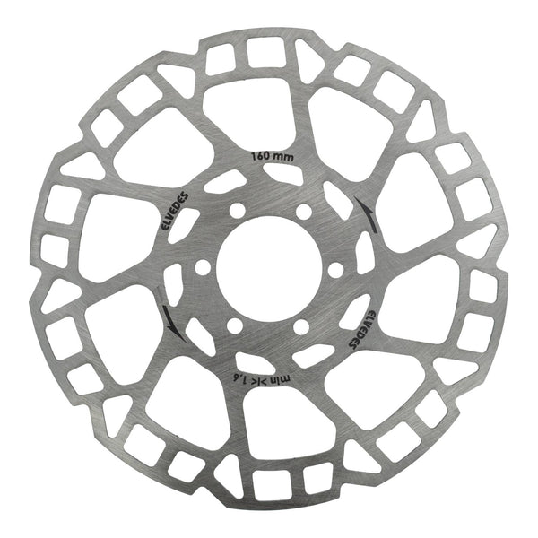 Elvedes Remschijf 6-gaats ø160mm T=1,8mm