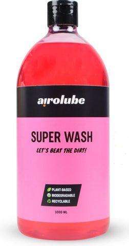 Cyclon Superwash fiets-autoshampoo 1000 ml rood