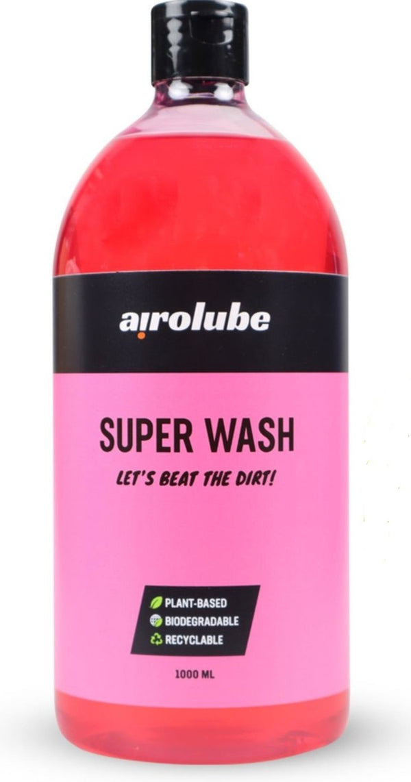 Cyclon Superwash fiets-autoshampoo 1000 ml rood