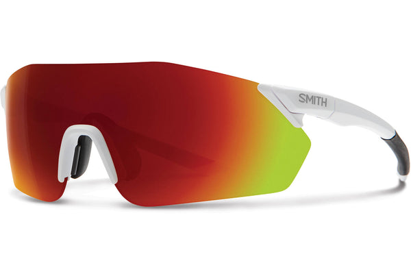 Smith - rverb bril matte white chromapop red mirror