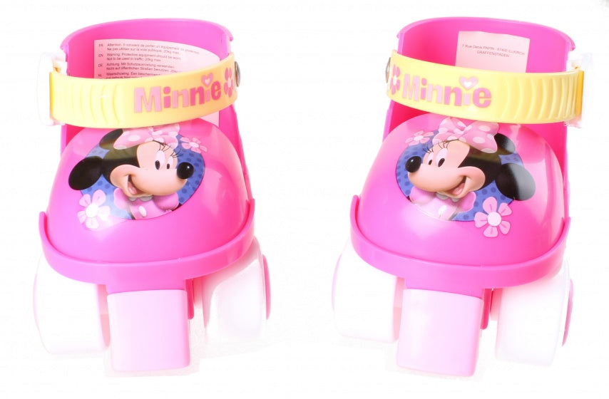 Minnie Mouse Rolschaatsen met Bescherming Meisjes Roze Wit maat 23-27