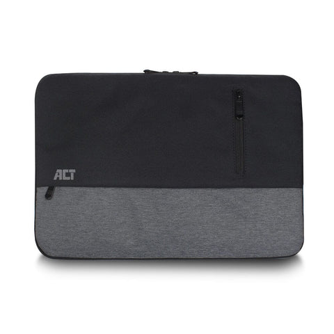 ACT Urban laptop sleeve 15,6 inch , zwart grijs