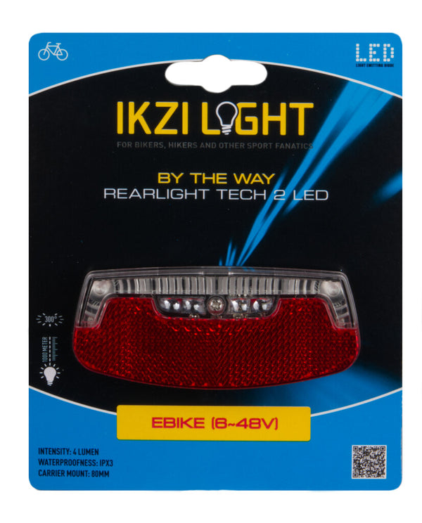 IKZI-Light Feu arrière LED By The Way 2xLED E-bike