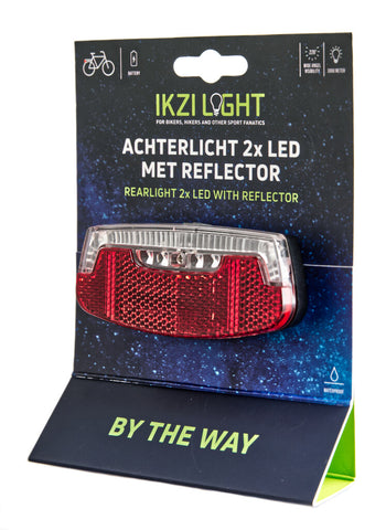 Feu arrière IKZI-Light By The Way 2xLED avec batterie