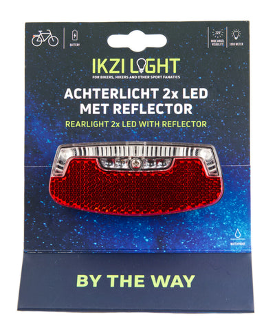 Feu arrière IKZI-Light By The Way 2xLED avec batterie