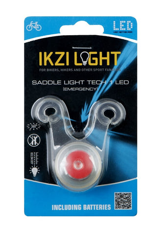 Support de selle LED IKZI. piles incluses (emballage suspendu).