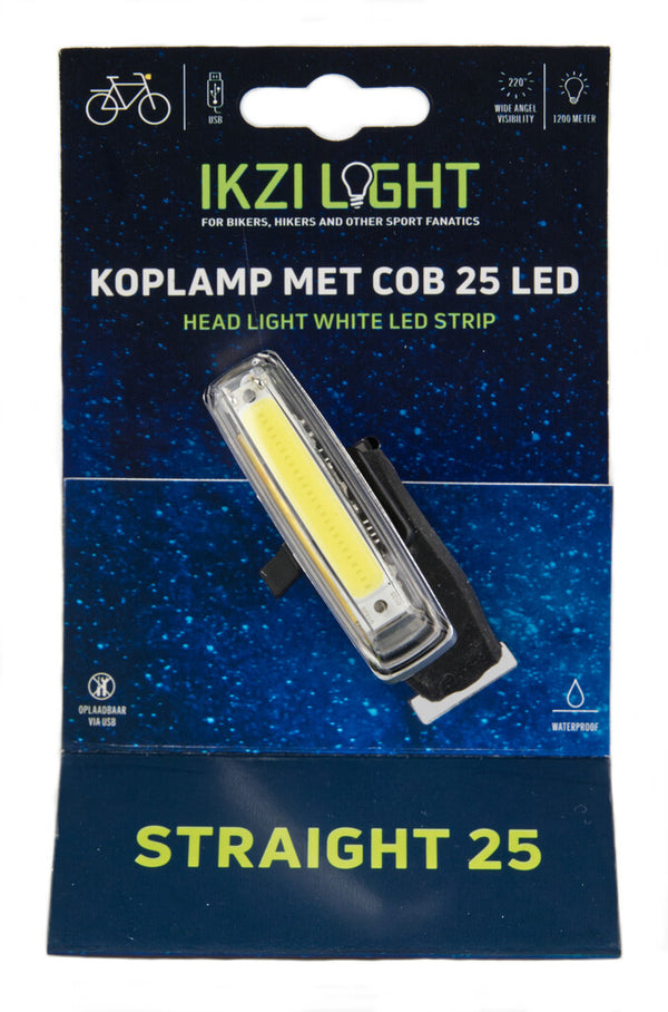 Phare IKZI-light Bande LED Straight25 COB + USB