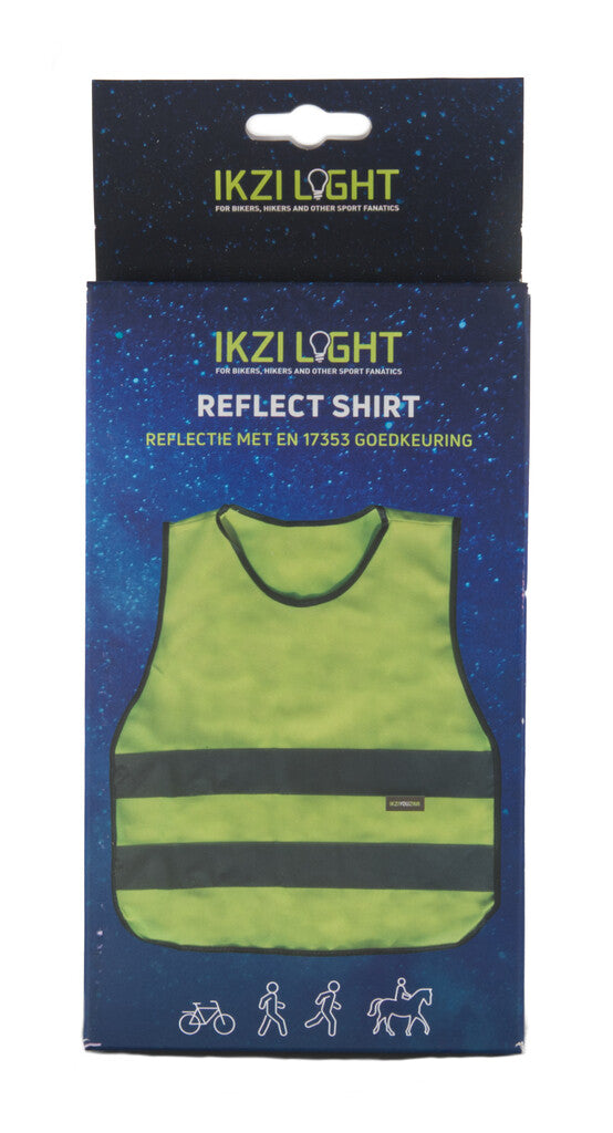 Imp IKZI-Light Reflect Shirt XS geel Veiligheidsvest kinder