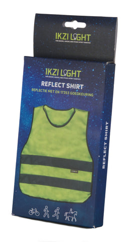 Imp IKZI-Light Reflect Shirt XS geel Veiligheidsvest kinder