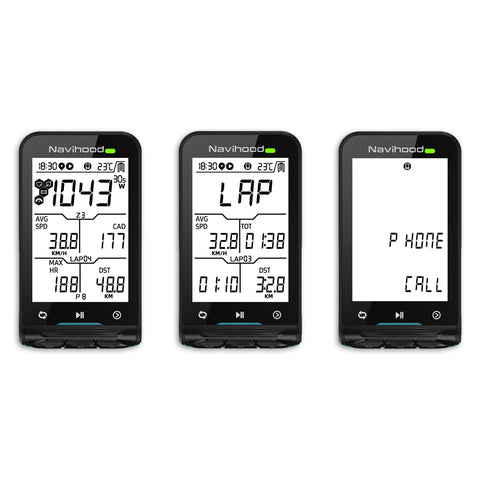 Fietscomputer GPS L3 Navihood