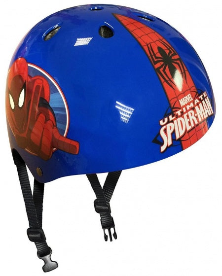 Spider-Man Skatehelm Blauw Rood maat 54 60 cm