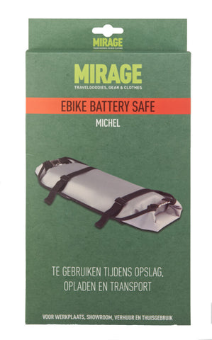 Housse coffre-fort pour batterie Mirage Ebike Battery Safe Michel