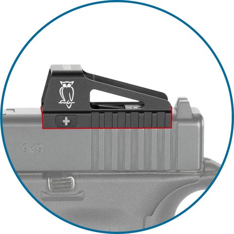 Noblex Red Dot NS 1x23 OS for GLOCK MOS (4.0 moa)