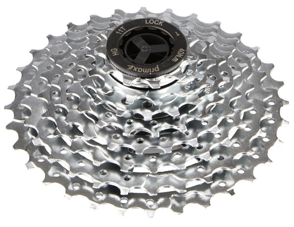 Tecora E cassette 8 speed 11-32t zilver in doosje