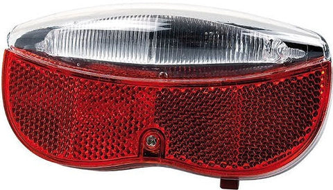 Simson Achterlicht batterij bagagedrager led rood