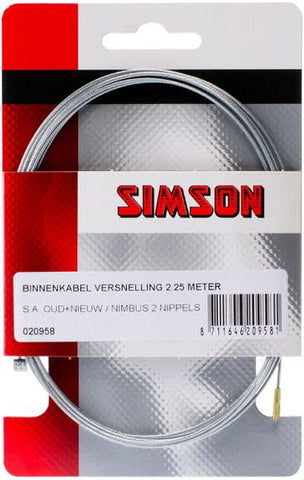 Simson Binnenkabel Versnelling 2.25 Mtr S.A.