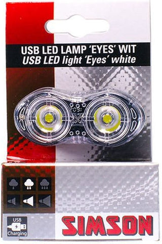 Lampe LED Simson USB 'Eyes' - blanc