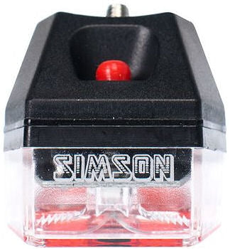 Simson Achterlicht Mini batterij spatbord rood