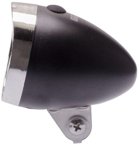 Phare de fourche Simson ''Classic Mini'' noir, on off 4 LUX