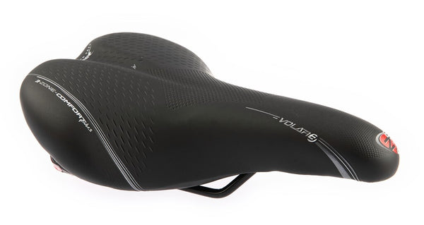 Selle Bassano Zadel M X33 met LED heren zwart