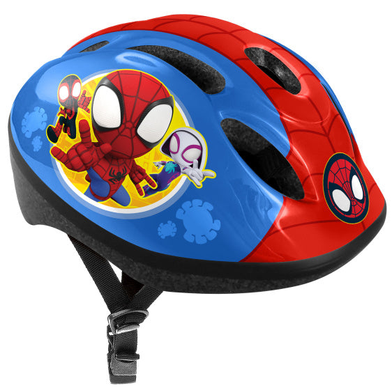 Spidey Fietshelm Verstelbaar Blauw Rood maat 52-56 cm (S)