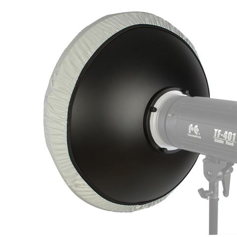 StudioKing Beauty Dish Wit SK-BD550W 55 cm met Honingraat