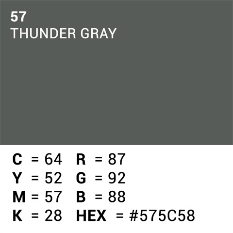 Superior Achtergrondpapier 57 Thunder Grey 1,35 x 11m