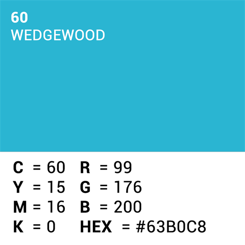 Superior Achtergrondpapier 60 Wedgewood 1,35 x 11m
