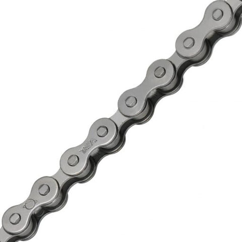 Chaîne Taya 410H monovitesse argent, revêtement PTFE, 1 2x1 8 112L (paquet suspendu)