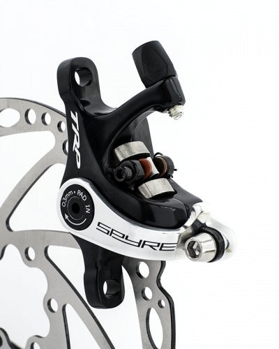 Shimano Mechanische schijfremset Spyre achter zwart zilver