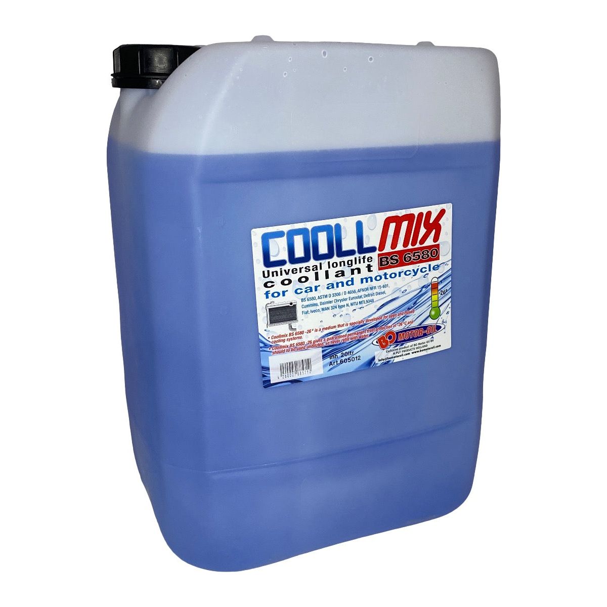 Koelvloeistof BO Coolmix -26C (20L)