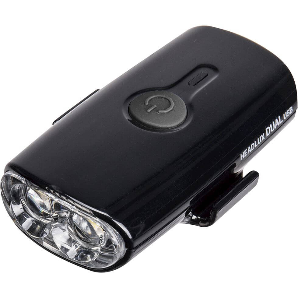 Topeak Helm led Headlux Dual usb zwart