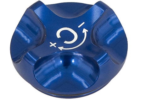 Sr suntour - instel knop rebound blauw rc fke441 2 stuks