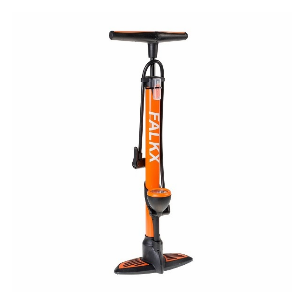 FALKX Orange Air fietspomp oranje