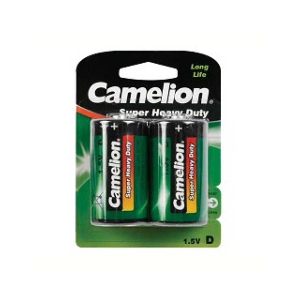 Camelion 1.5v D R20P Mono UM1 batterijen per 2