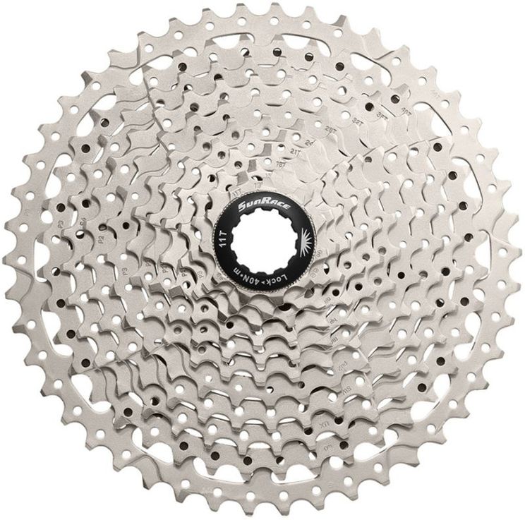 Cassette Sunrace 11-Speed | 11-51T | Zilver