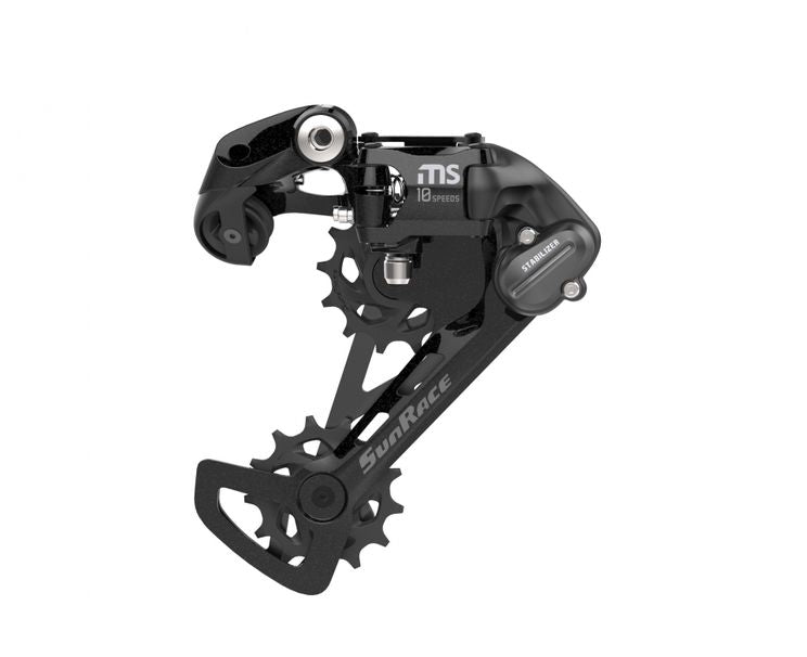 Achterderailleur Sunrace 10-Speed | MS100 | Zwart