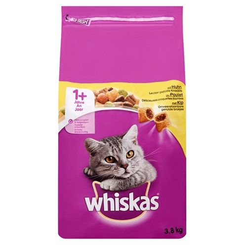 Whiskas droog adult kip